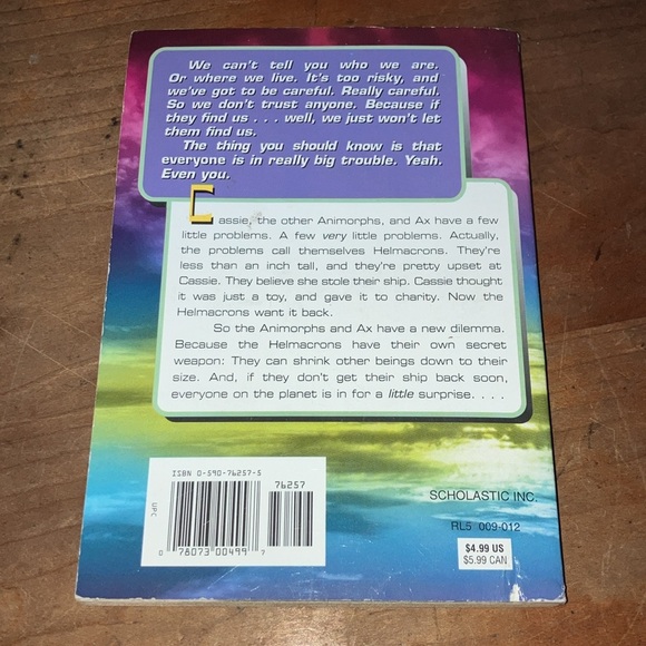 Vintage Animorphs children’s series- book #24 - Picture 3 of 6